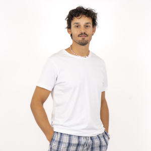 Køb Nero Kiko Herre T-shirt - Bright White - S online billigt tilbud rabat tøj