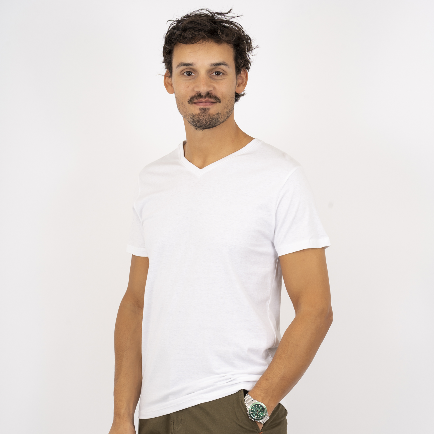 Køb Nero Kiko Herre T-shirt - Bright White - S online billigt tilbud rabat tøj