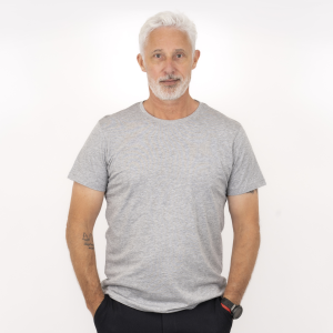 Køb Nero Kiko Herre T-shirt - High Rise Melange - S online billigt tilbud rabat tøj