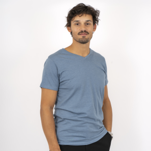 Køb Nero Kiko Herre T-shirt - Provincial Blue - S online billigt tilbud rabat tøj