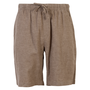 Køb Nero Marco Herre Shorts i hørmix - Earth - L online billigt tilbud rabat tøj