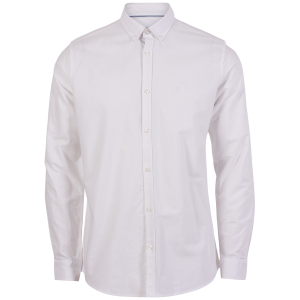 Køb Nero Santos Oxford Herre Skjorte - White - 3XL online billigt tilbud rabat tøj