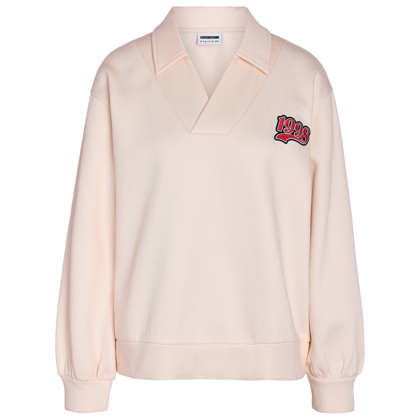 Køb Noisy May Believe Dame Polo i økologisk bomuld - Pearled Ivory - XS online billigt tilbud rabat tøj