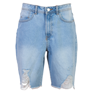 Køb Noisy May Curve Dame Shorts - Light Blue Denim - 44 online billigt tilbud rabat tøj