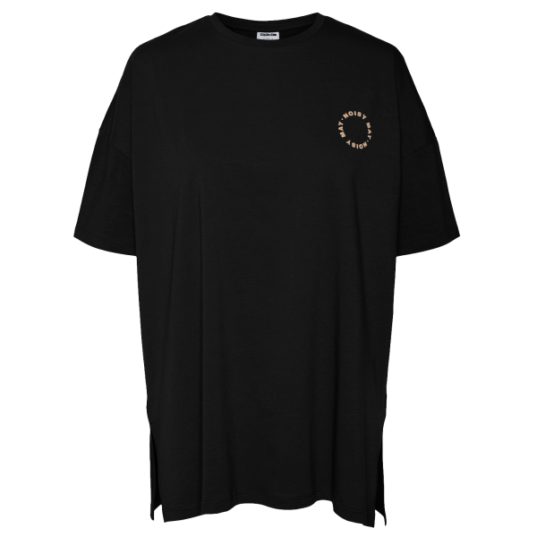 Køb Noisy May Curve Dame T-shirt - Black - Logo Hazel/46 online billigt tilbud rabat tøj