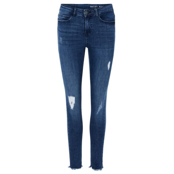 Køb Noisy May Dame Jeans - Medium Blue Denim - 26/30 online billigt tilbud rabat tøj