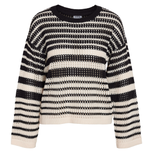 Køb Noisy May Dame Striktrøje - Eggnog/Black - XS online billigt tilbud rabat tøj