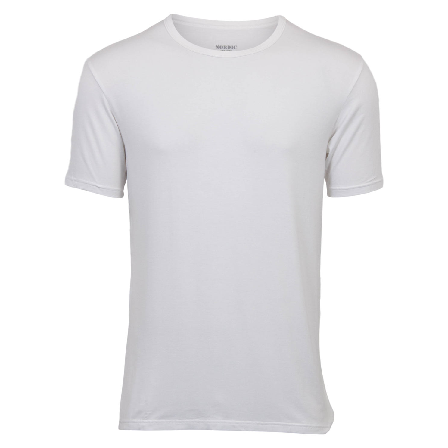 Køb Nordic Apparel Bertram Herre T-shirt i bambus - White - S online billigt tilbud rabat tøj