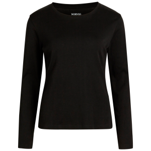 Køb Norvig Dame Langærmet t-shirt - Black - M online billigt tilbud rabat tøj