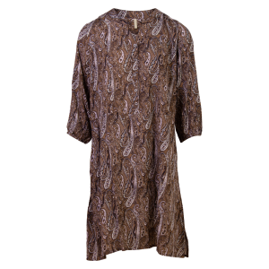 Køb Ofelia Dame Tunika - Brown Combi - M online billigt tilbud rabat tøj