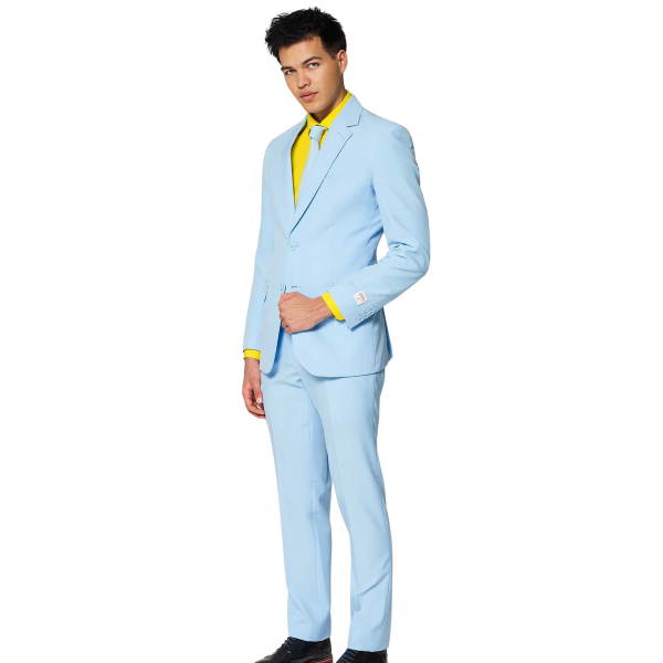 Køb OppoSuits Herre Jakkesæt - Cool Blue - 52 online billigt tilbud rabat tøj