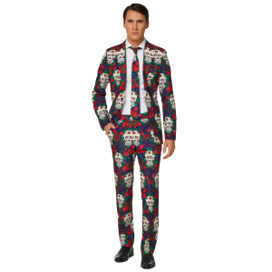 Køb OppoSuits Herre Jakkesæt - Day of the Dead - S online billigt tilbud rabat tøj