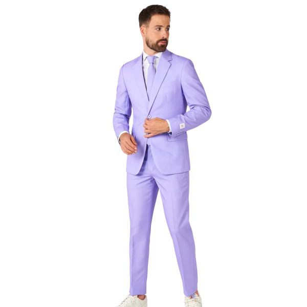 Køb OppoSuits Herre Jakkesæt - Lavish Lavender - 48 online billigt tilbud rabat tøj