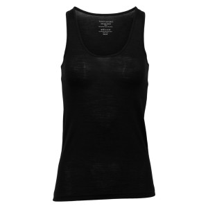 Køb Panos Emporio Dame Tanktop i merinouldmix - BLACK - XS online billigt tilbud rabat tøj