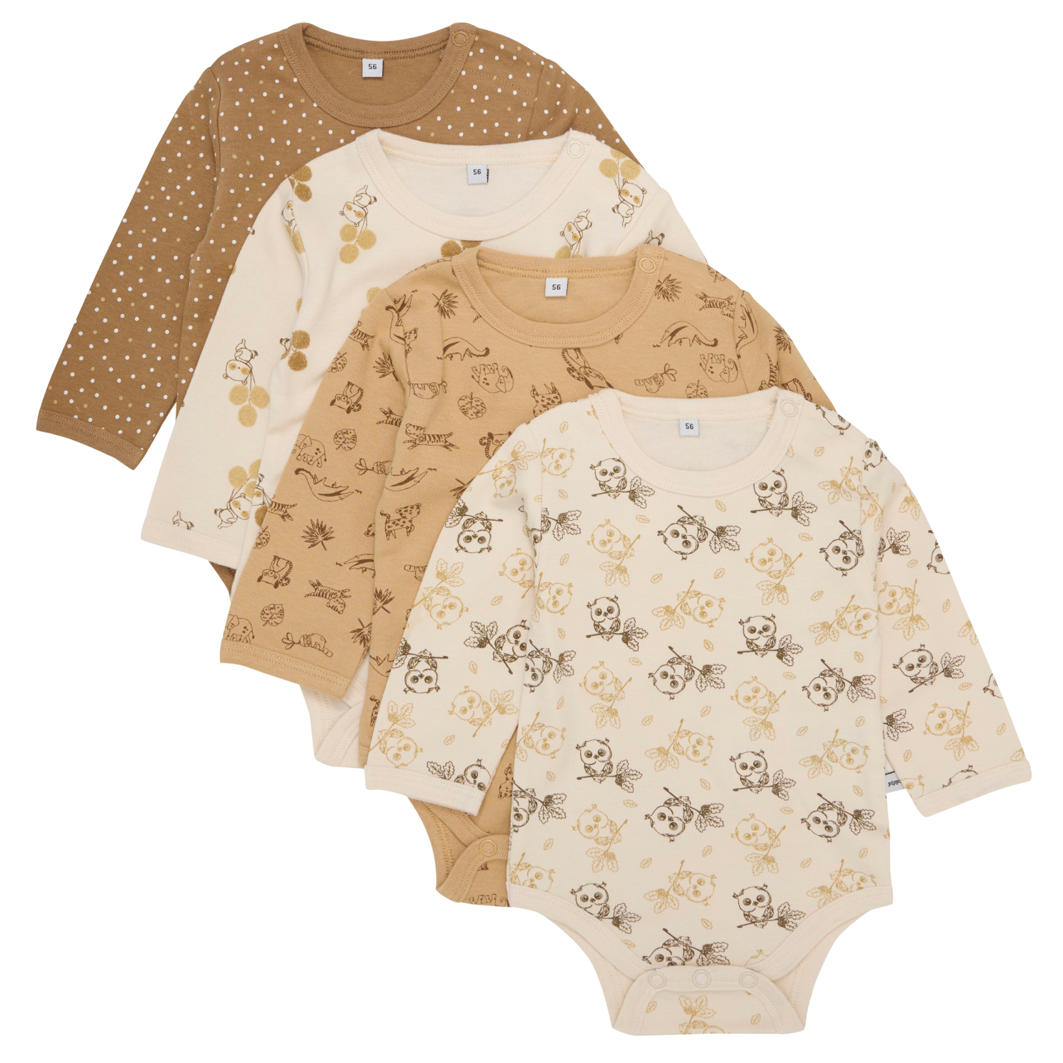 Køb Pippi Baby Body - Whitecap Gray - 50 online billigt tilbud rabat tøj