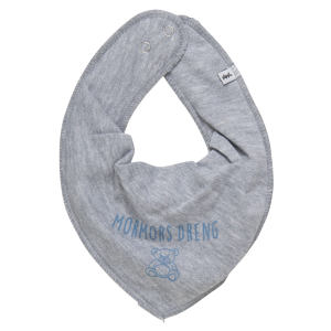 Køb Pippi Baby Savlesmæk - Grey Melange - Onesize online billigt tilbud rabat tøj