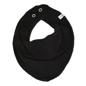 Køb Pippi Baby Savlesmæk i økologisk bomuld - Black - Onesize online billigt tilbud rabat tøj