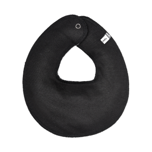 Køb Pippi Baby Savlesmæk i økologisk bomuld - Black - Onesize online billigt tilbud rabat tøj