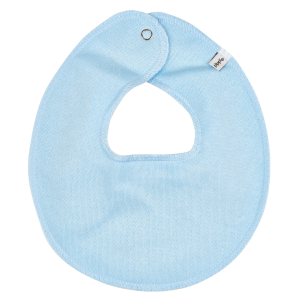 Køb Pippi Baby Savlesmæk i økologisk bomuld - Light Dusty Blue - Onesize online billigt tilbud rabat tøj