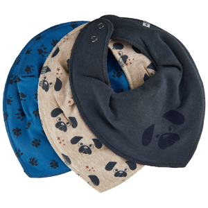 Køb Pippi Baby Savlesmæk i økologisk bomuld - Vallarta Blue - Onesize online billigt tilbud rabat tøj