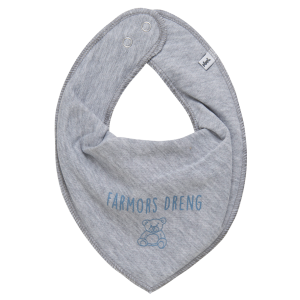 Køb Pippi Drenge Savlesmæk - Grey Melange - Onesize online billigt tilbud rabat tøj