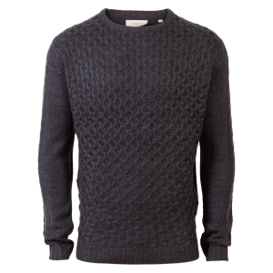 Køb Pre End Austin O Herre Striktrøje - Dk. Grey Mix - XL online billigt tilbud rabat tøj