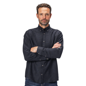 Køb Pre End Harris Herre Skjorte - Dk. Navy Blue Mix - L-41/43 online billigt tilbud rabat tøj