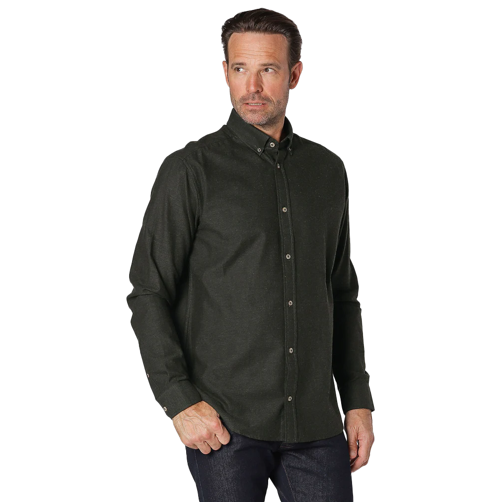 Køb Pre End Harris Herre Skjorte - Forest Green Mix - XL-43/44 online billigt tilbud rabat tøj