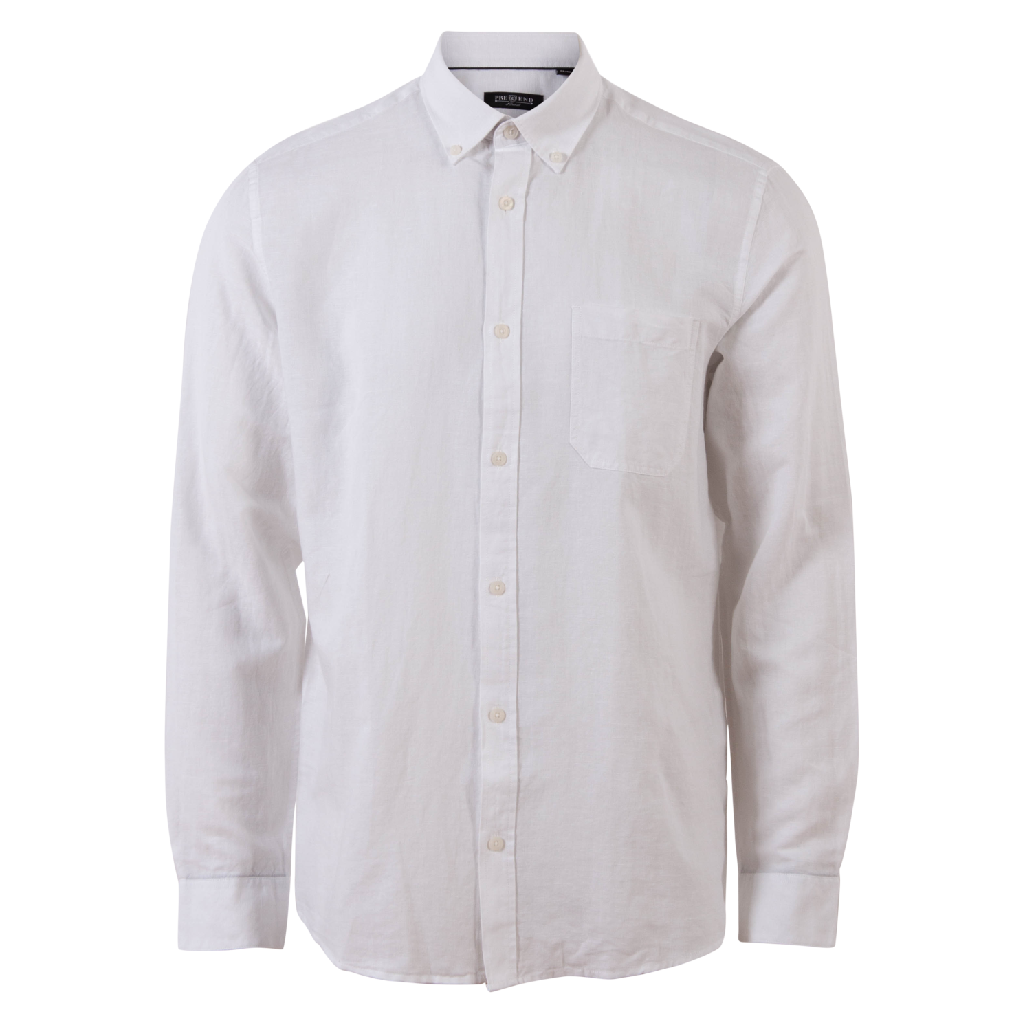 Køb Pre End Herre Skjorte - White - M online billigt tilbud rabat tøj