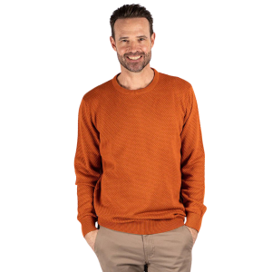 Køb Pre End Howard Herre Striktrøje - Golden Orange - L online billigt tilbud rabat tøj