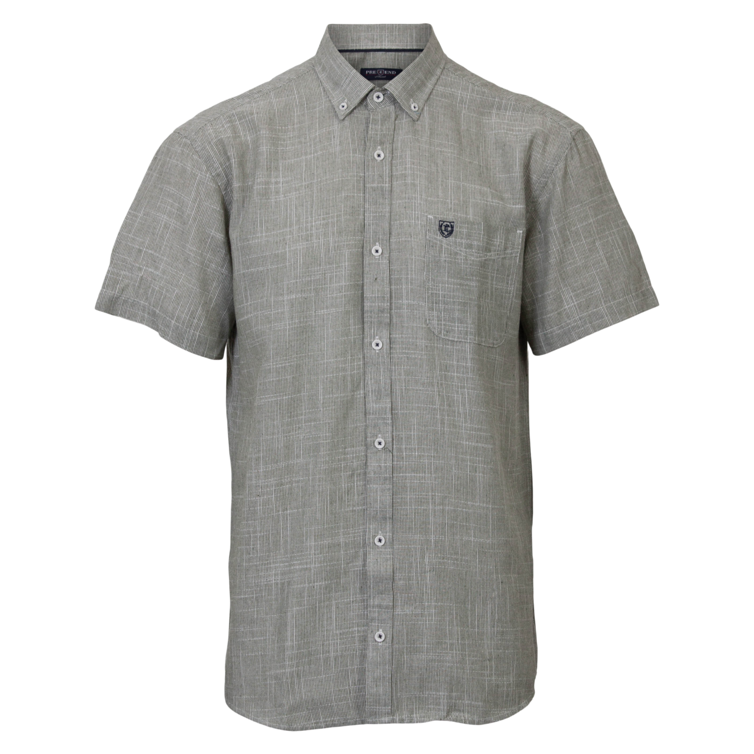 Køb Pre End Willy Herre Skjorte - Light Army - M-39/40 online billigt tilbud rabat tøj