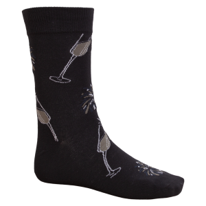 Køb Produkt Nytårs Herre Strømper - Black/Champaign - Onesize online billigt tilbud rabat tøj