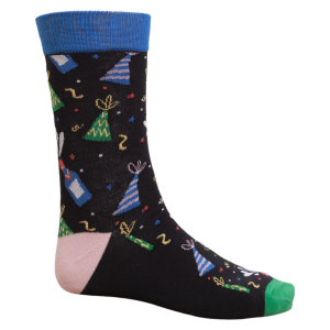 Køb Produkt Nytårs Herre Strømper - Black/Party - Onesize online billigt tilbud rabat tøj