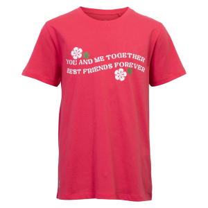 Køb Queenz Doka Pige T-shirt - P2 Paradise Pink - 134/140 online billigt tilbud rabat tøj