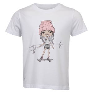 Køb Queenz Doka Pige T-shirt - P4 Bright White - 92 online billigt tilbud rabat tøj
