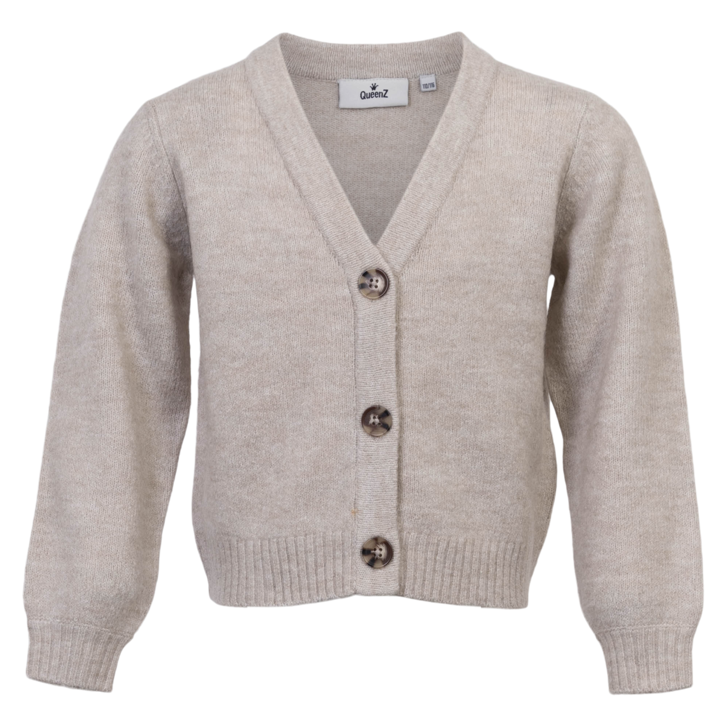 Køb Queenz Gora Pige Cardigan - Birch - 92 online billigt tilbud rabat tøj