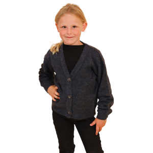 Køb Queenz Gora Pige Cardigan - Blue Nights - 98/104 online billigt tilbud rabat tøj