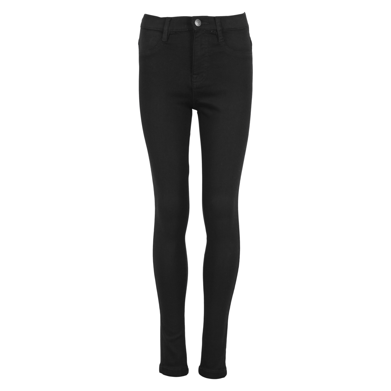 Køb Queenz Grace Pige Jeans - Black Denim - 134 online billigt tilbud rabat tøj