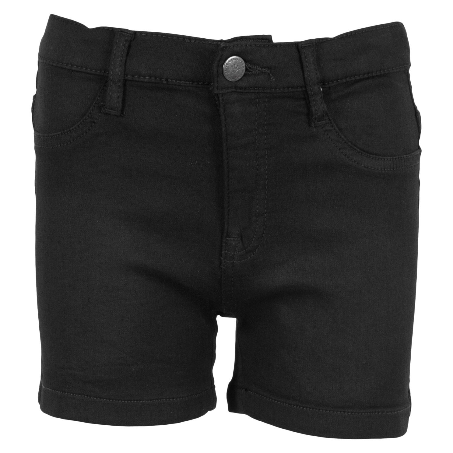Køb Queenz Grace Pige Shorts - Black Denim - 134 online billigt tilbud rabat tøj