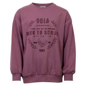 Køb Queenz Utah Pige Sweatshirt - Grape Nectar - 134/140 online billigt tilbud rabat tøj