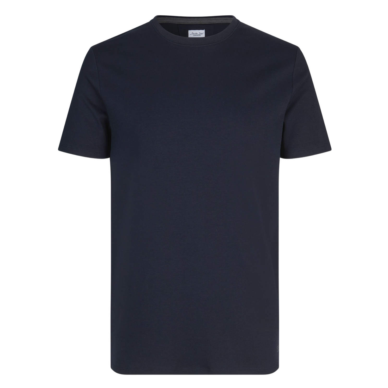 Køb Seven Seas by ID Herre T-shirt - Navy - M online billigt tilbud rabat tøj