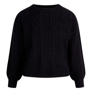 Køb Sirup Copenhagen Dame Striktrøje - Black - M online billigt tilbud rabat tøj