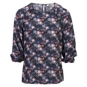 Køb Sirup Dame Bluse - Dark Navy AOP - S online billigt tilbud rabat tøj