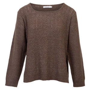 Køb Sirup Dame Striktrøje - Stone Gray - S online billigt tilbud rabat tøj