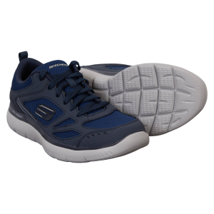 Køb Skechers Summits-South Rim Herre Sneakers - NVY - 41 online billigt tilbud rabat tøj