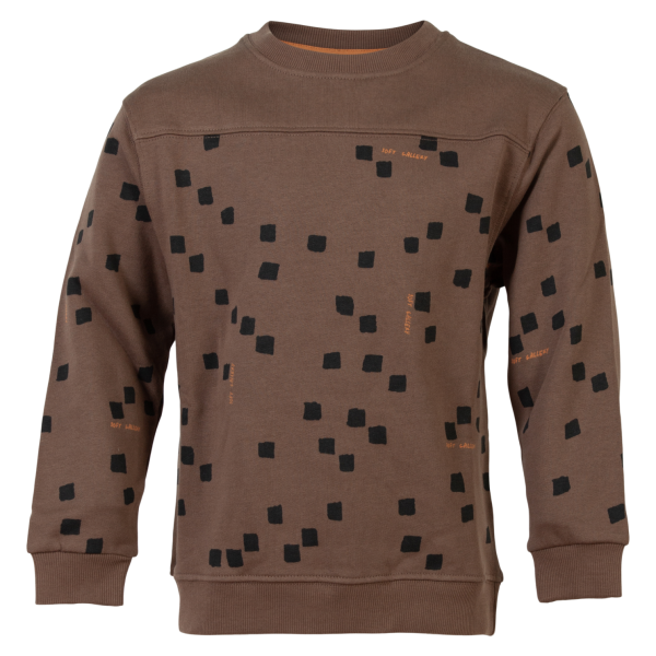 Køb Soft Gallery Drenge Sweatshirt i økologisk bomuld - Cocoa Brown - 3Y online billigt tilbud rabat tøj