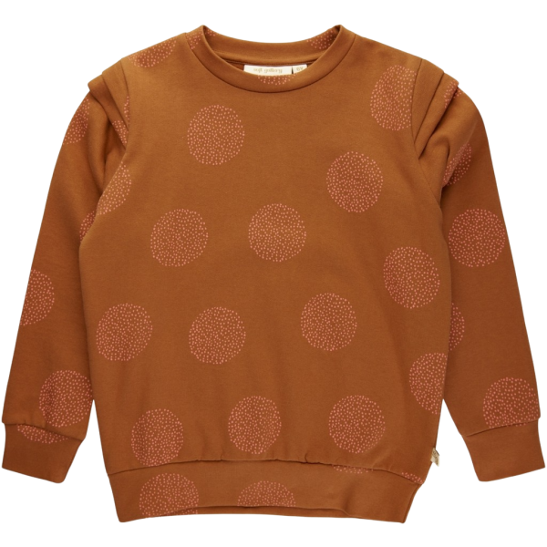 Køb Soft Gallery Pige Sweatshirt i økologisk bomuld - Glazed Ginger - 6Y online billigt tilbud rabat tøj