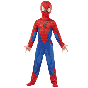 Køb Spiderman Børne Heldragt - SPIDERMAN - 7-8Y online billigt tilbud rabat tøj