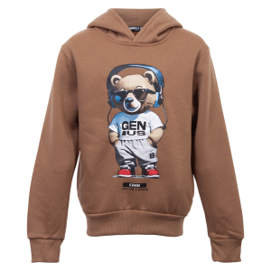 Køb Squared & Cubed Børne Hættetrøje - Camel - 4 online billigt tilbud rabat tøj