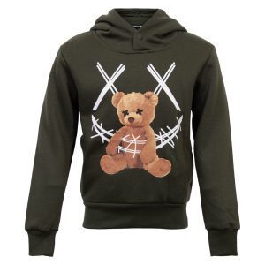 Køb Squared & Cubed Drenge Hættetrøje - Army - 4 online billigt tilbud rabat tøj